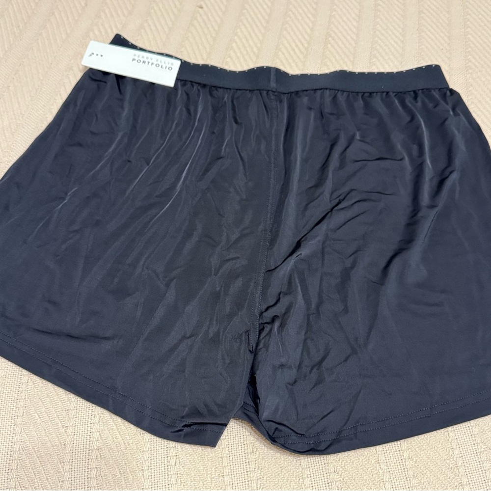 Perry Ellis Men's Luxe Black Boxer Briefs - Picture 3 of 3
